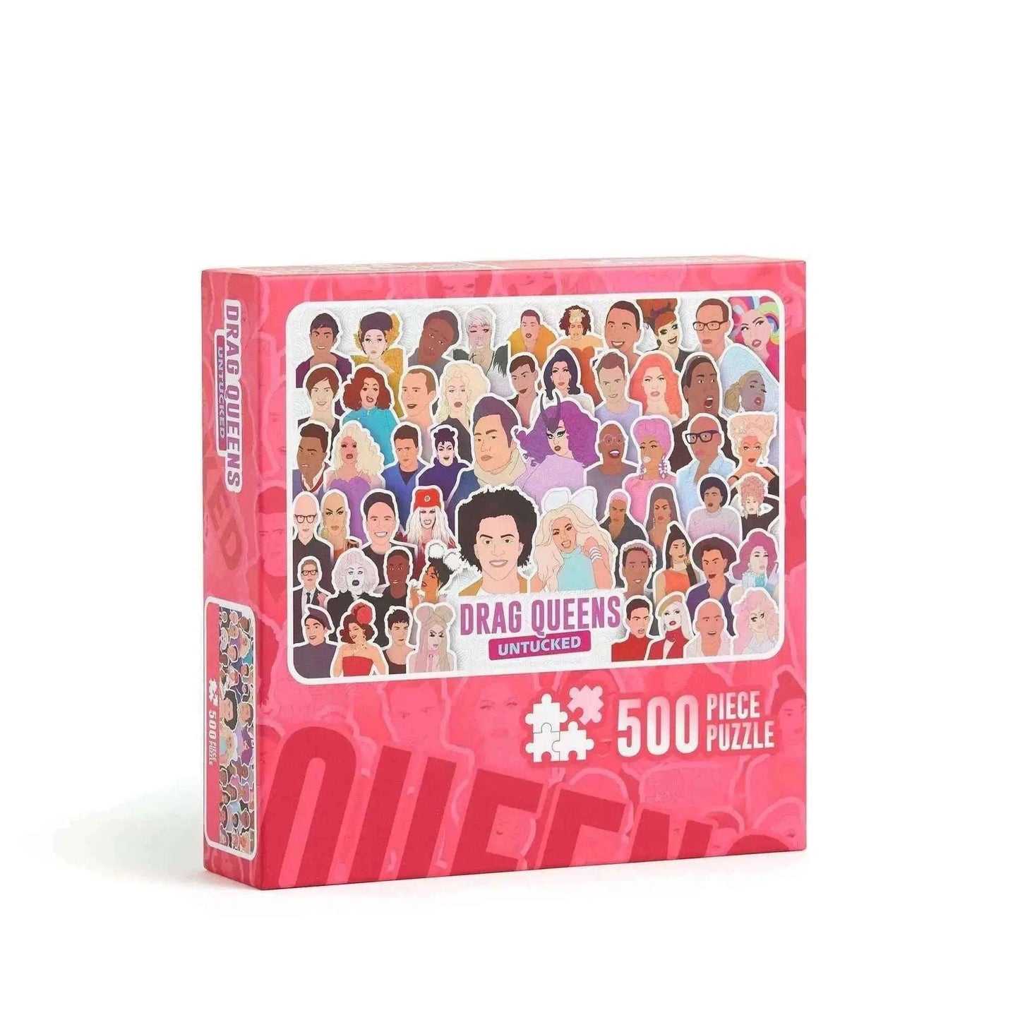 Drag Queens Untucked Jigsaw Puzzle - Celebrate Creativity and Fun Novelty