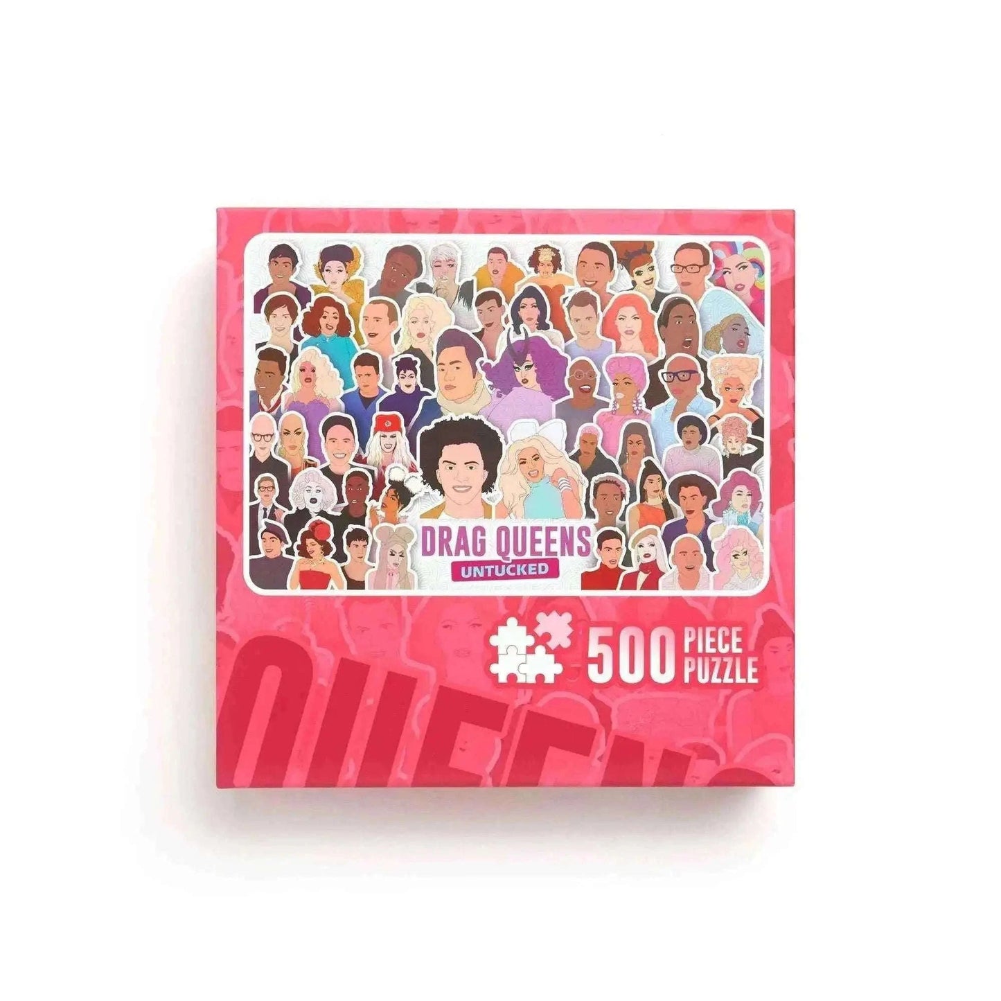 Drag Queens Untucked Jigsaw Puzzle - Celebrate Creativity and Fun Novelty