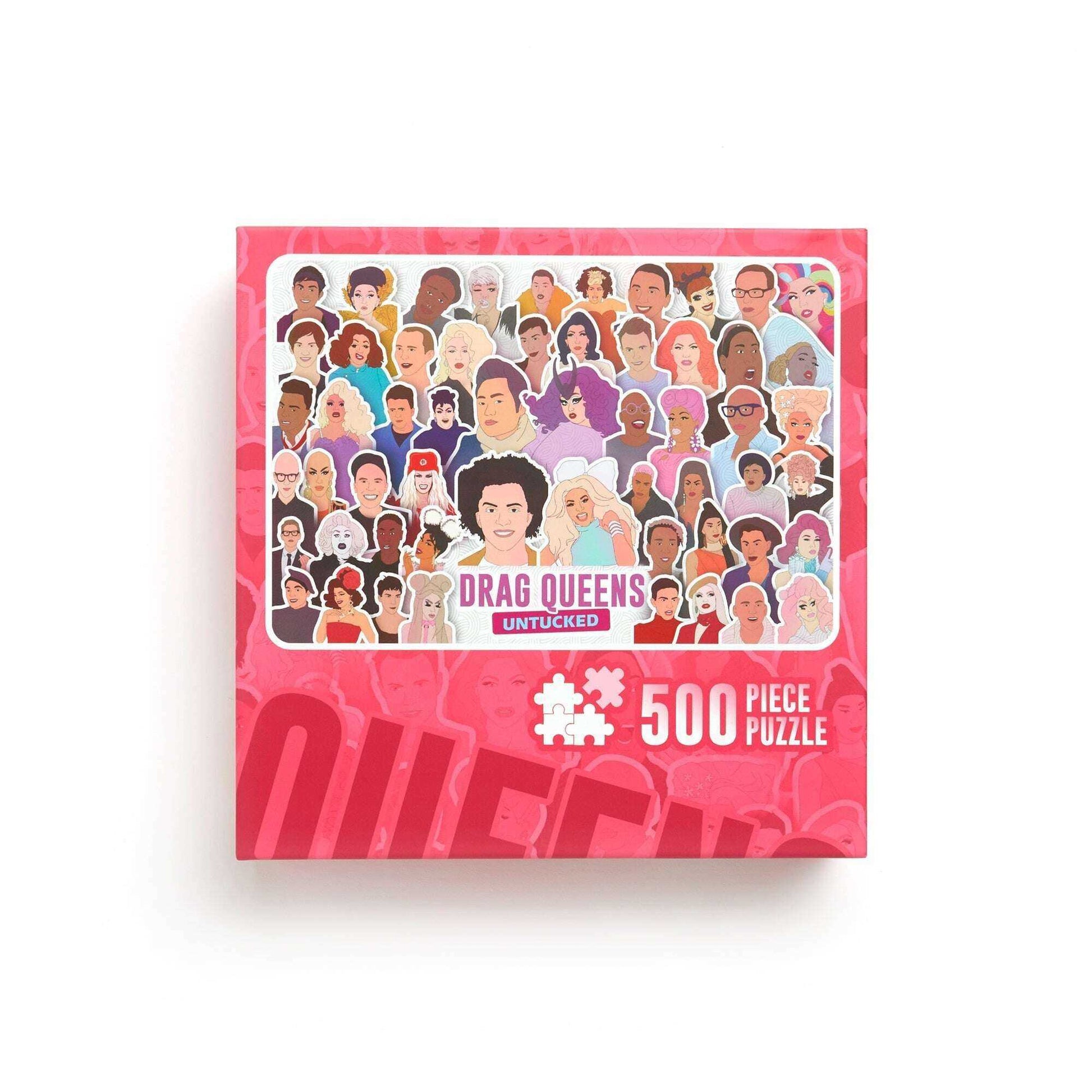 Drag Queens Untucked Jigsaw Puzzle - Celebrate Creativity and Fun Novelty