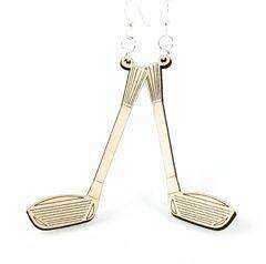 Driver Golf Club Earrings - Stylish Accessories for Golf Lovers Earrings