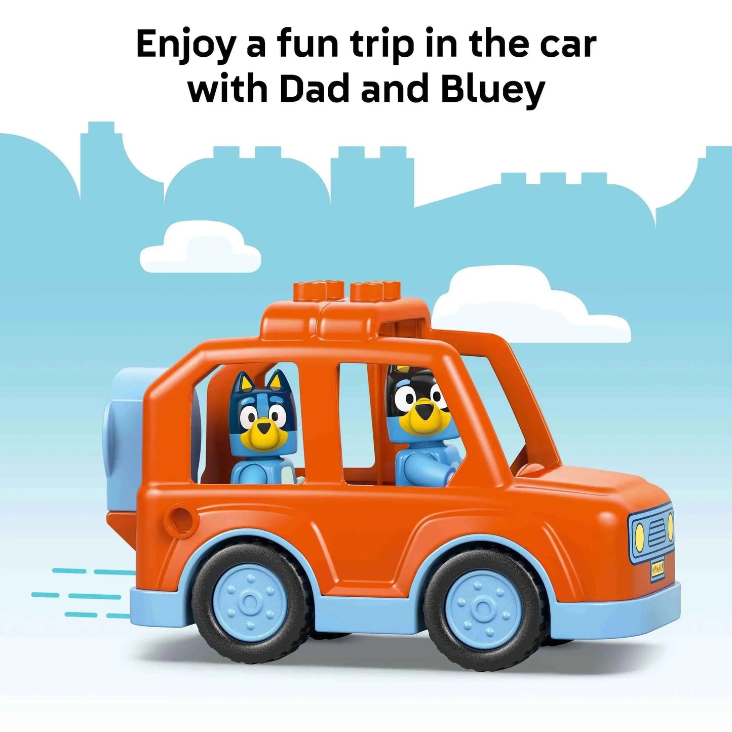 Duplo Bluey Ice Cream Trip Set Toys & Games > Toys > Construction Toys > Interlocking Blocks > LEGO > LEGO Duplo