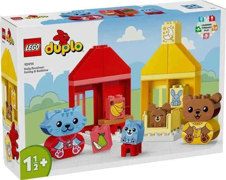 Duplo Daily Routines Set: My First Eating & Bedtime Fun Toys & Games > Toys > Construction Toys > Interlocking Blocks > LEGO > LEGO Duplo