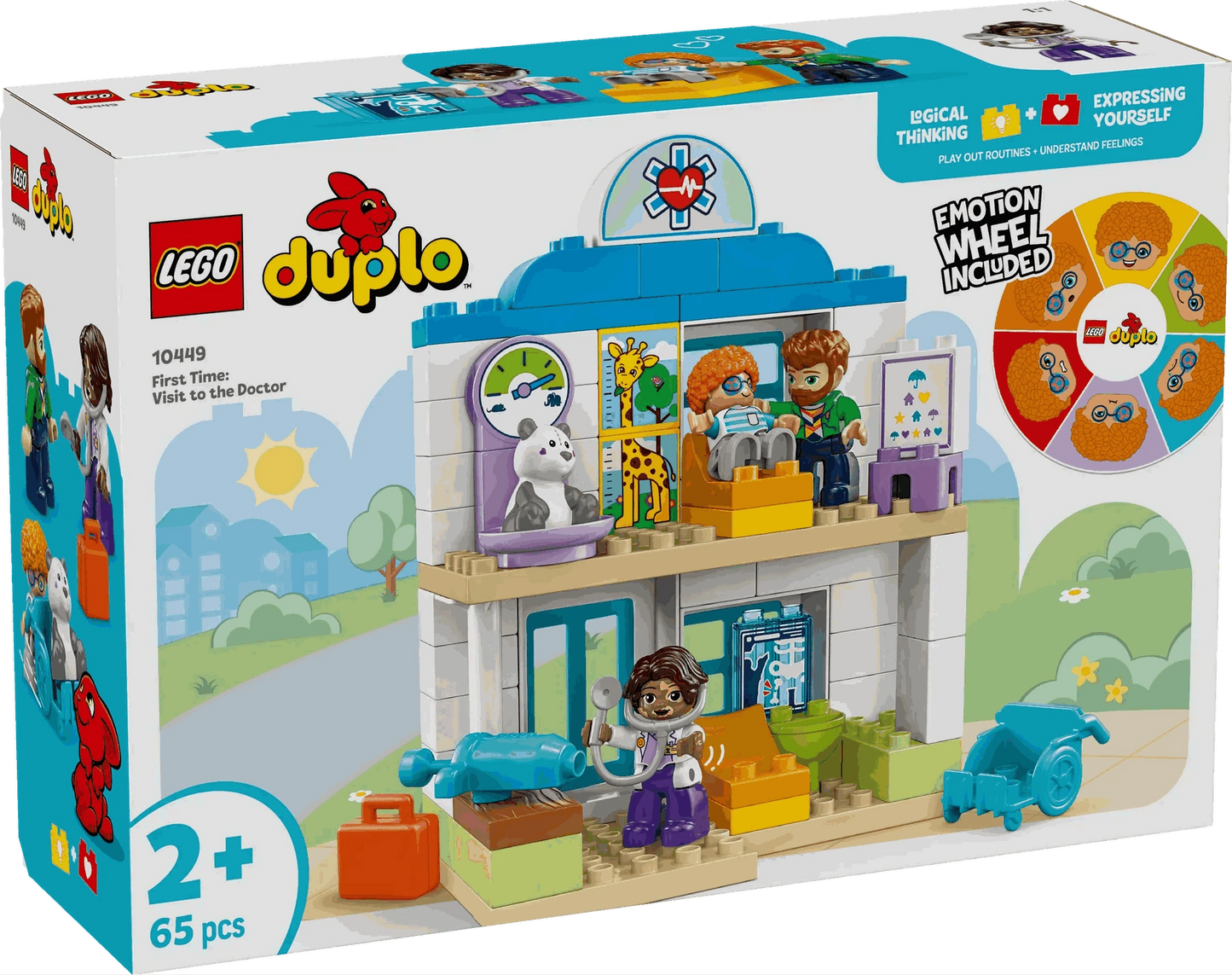 Duplo Doctor Playset: First Time Visit to the Doctor Toys & Games > Toys > Construction Toys > Interlocking Blocks > LEGO > LEGO Duplo
