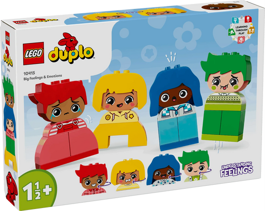 Duplo Feelings and Emotions for Early Learning Toys & Games > Toys > Construction Toys > Interlocking Blocks > LEGO > LEGO Duplo