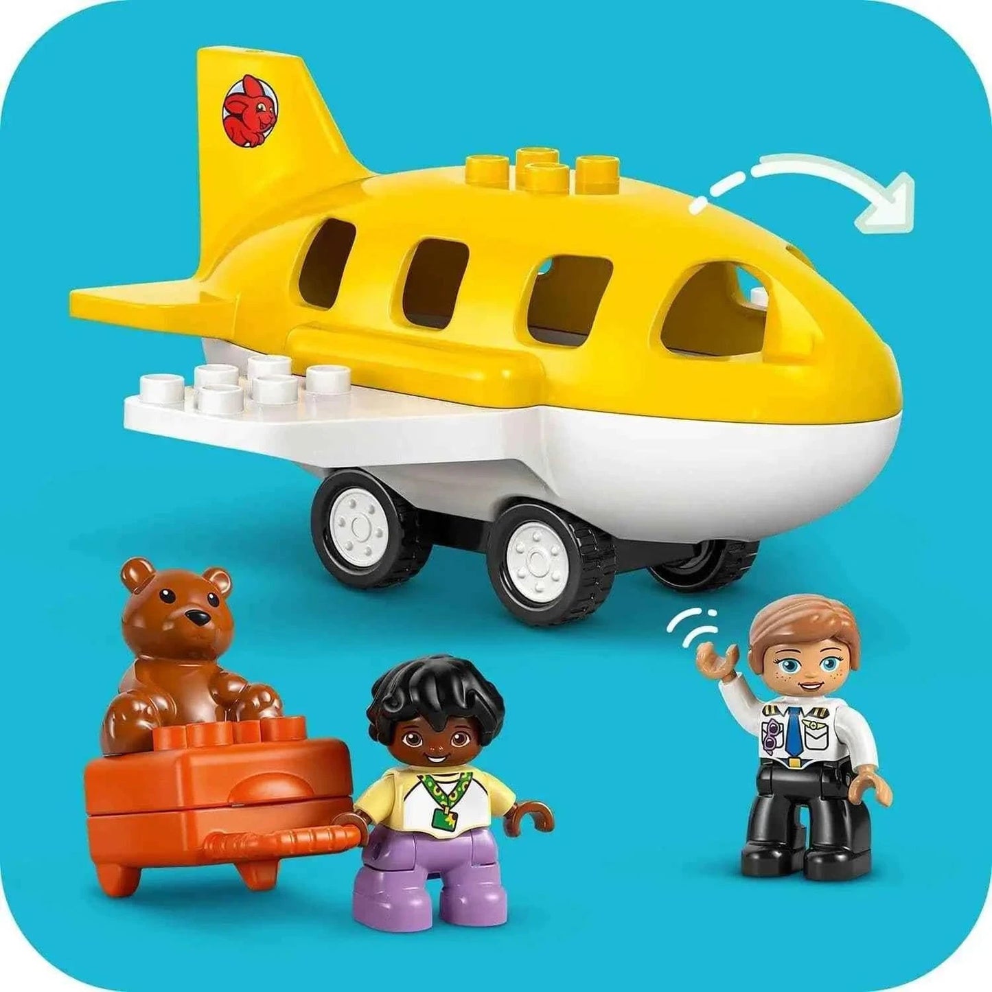 Duplo Town Airport Set - First Time at the Airport Adventure Toys & Games > Toys > Construction Toys > Interlocking Blocks > LEGO > LEGO Duplo