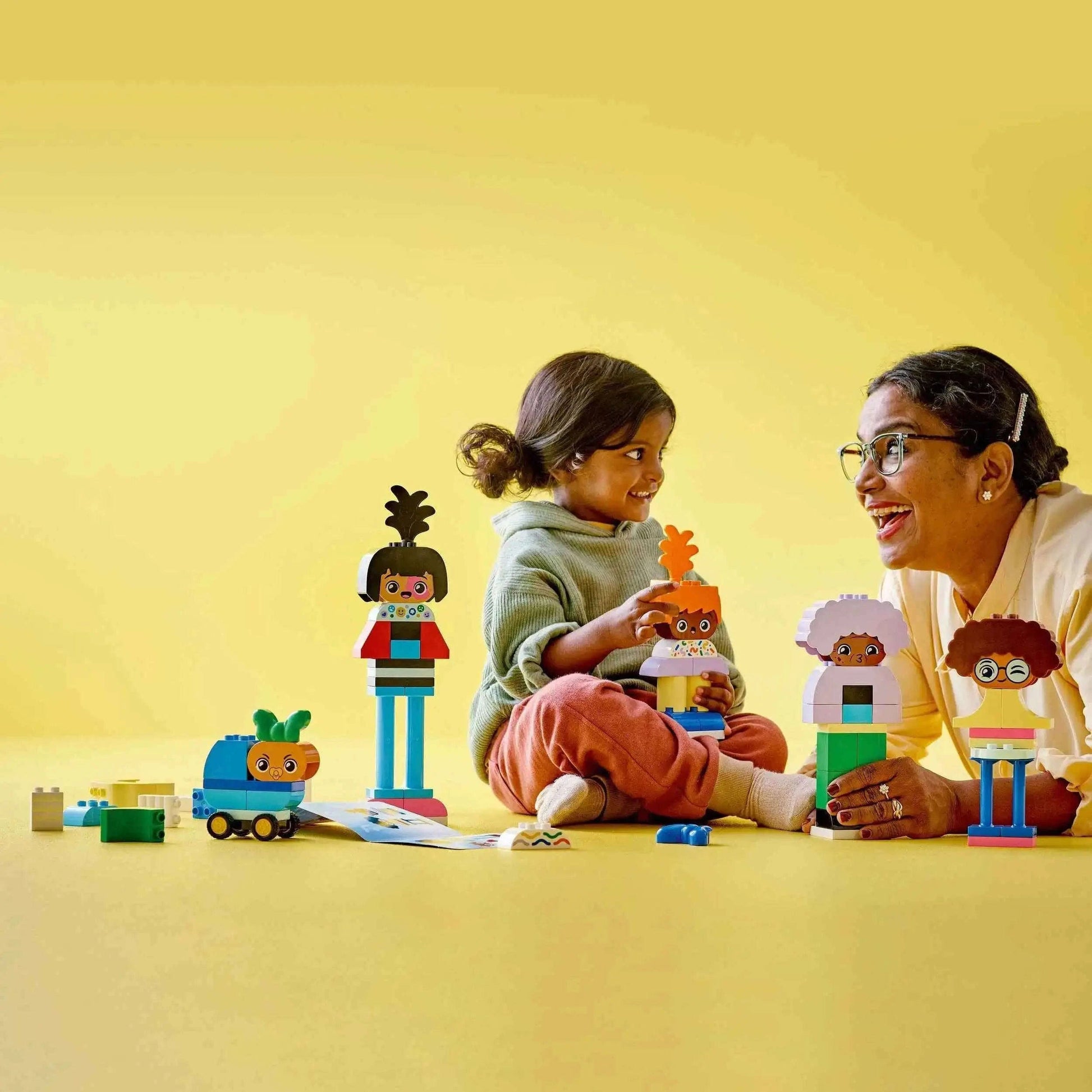 Duplo Town Buildable People with Big Emotions for Creative Play Toys & Games > Toys > Construction Toys > Interlocking Blocks > LEGO > LEGO Duplo