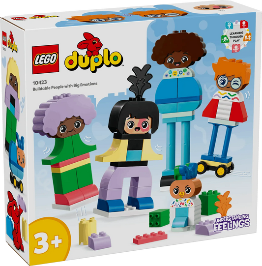 Duplo Town Buildable People with Big Emotions for Creative Play Toys & Games > Toys > Construction Toys > Interlocking Blocks > LEGO > LEGO Duplo