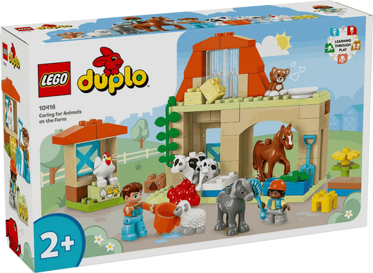 Duplo Town Farm Animals: Caring for Animals at the Farm Toys & Games > Toys > Construction Toys > Interlocking Blocks > LEGO > LEGO Duplo
