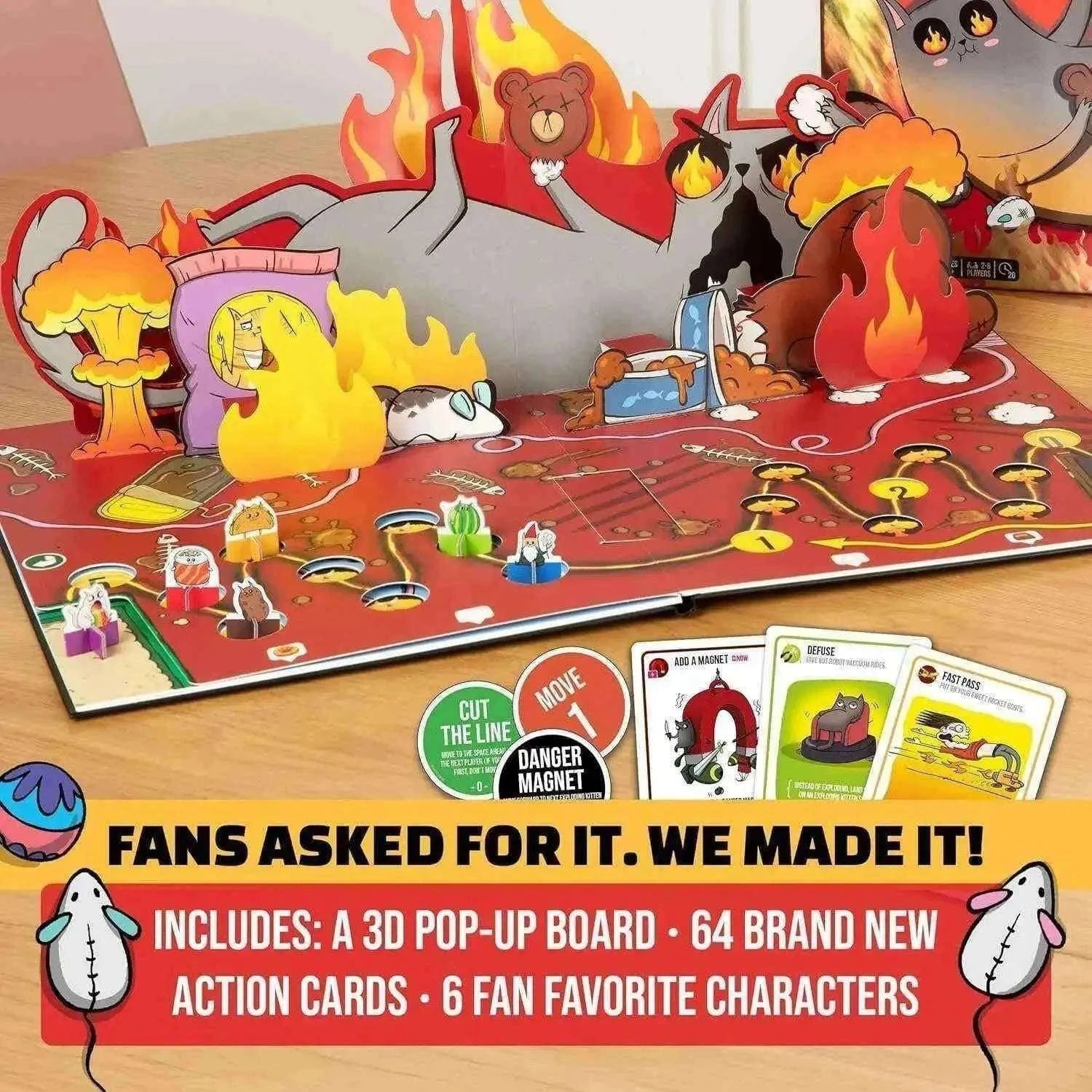 Exploding Kittens: The Board Game