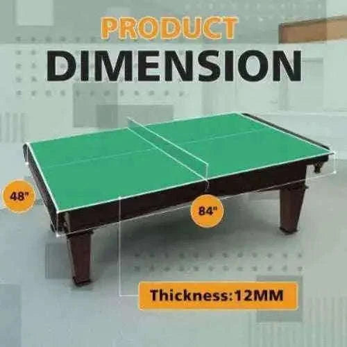 Foldable Ping Pong Tabletop Conversion Board Garden