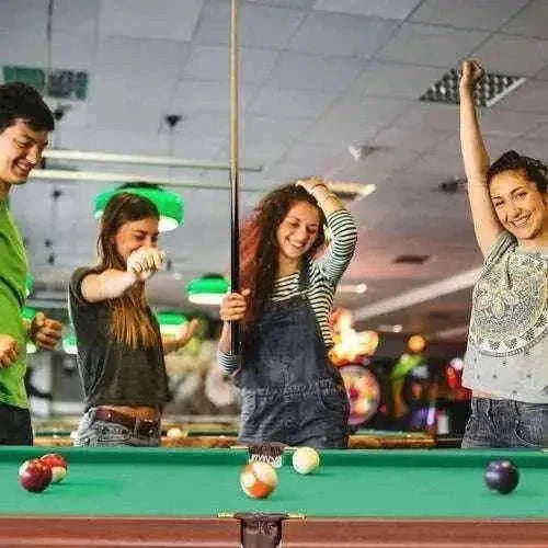 Folding Billiards Table Set with Adjustable Foot Home & Garden