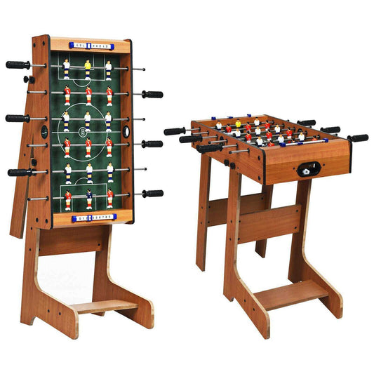 Folding Football Table for Indoor Recreational Soccer Gaming Home & Garden