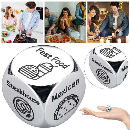 Funny Food Decision Dice for Couples Home & Garden