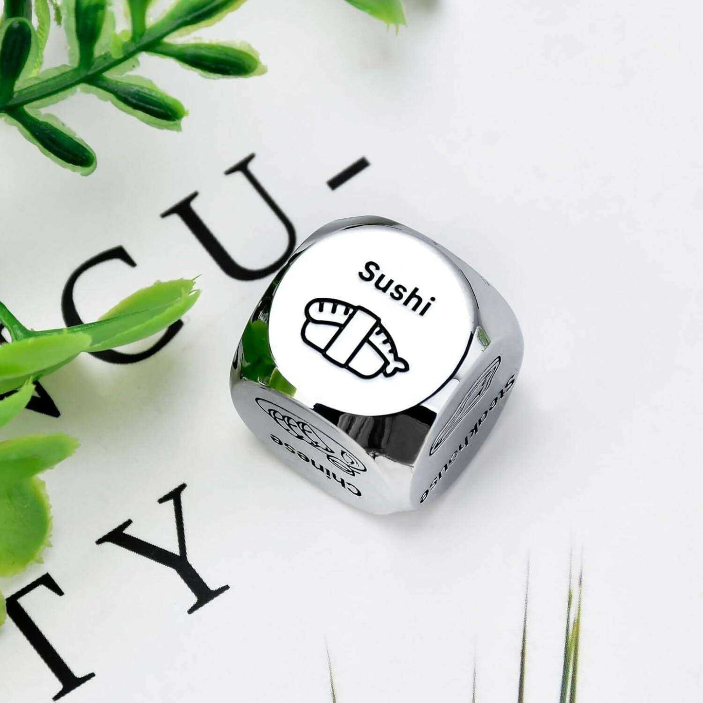 Funny Food Decision Dice for Couples Home & Garden