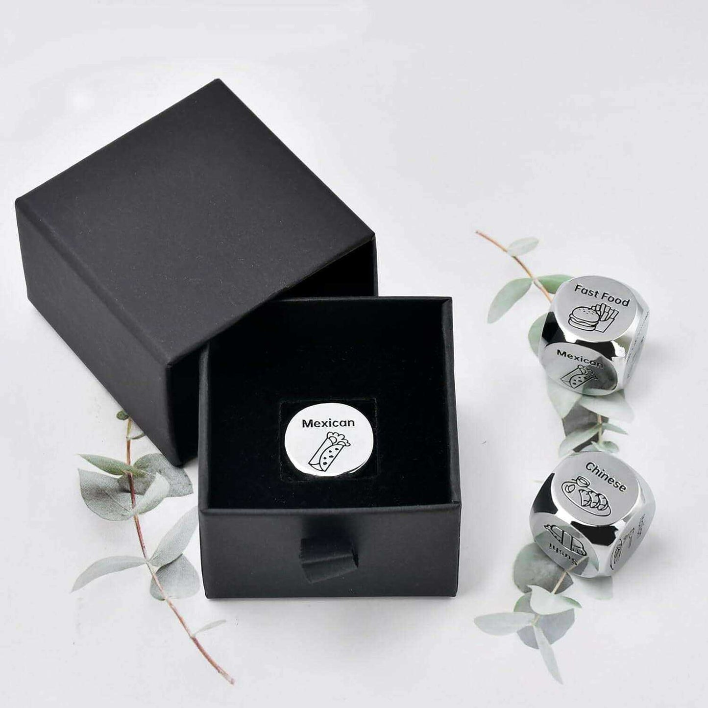 Funny Food Decision Dice for Couples Home & Garden