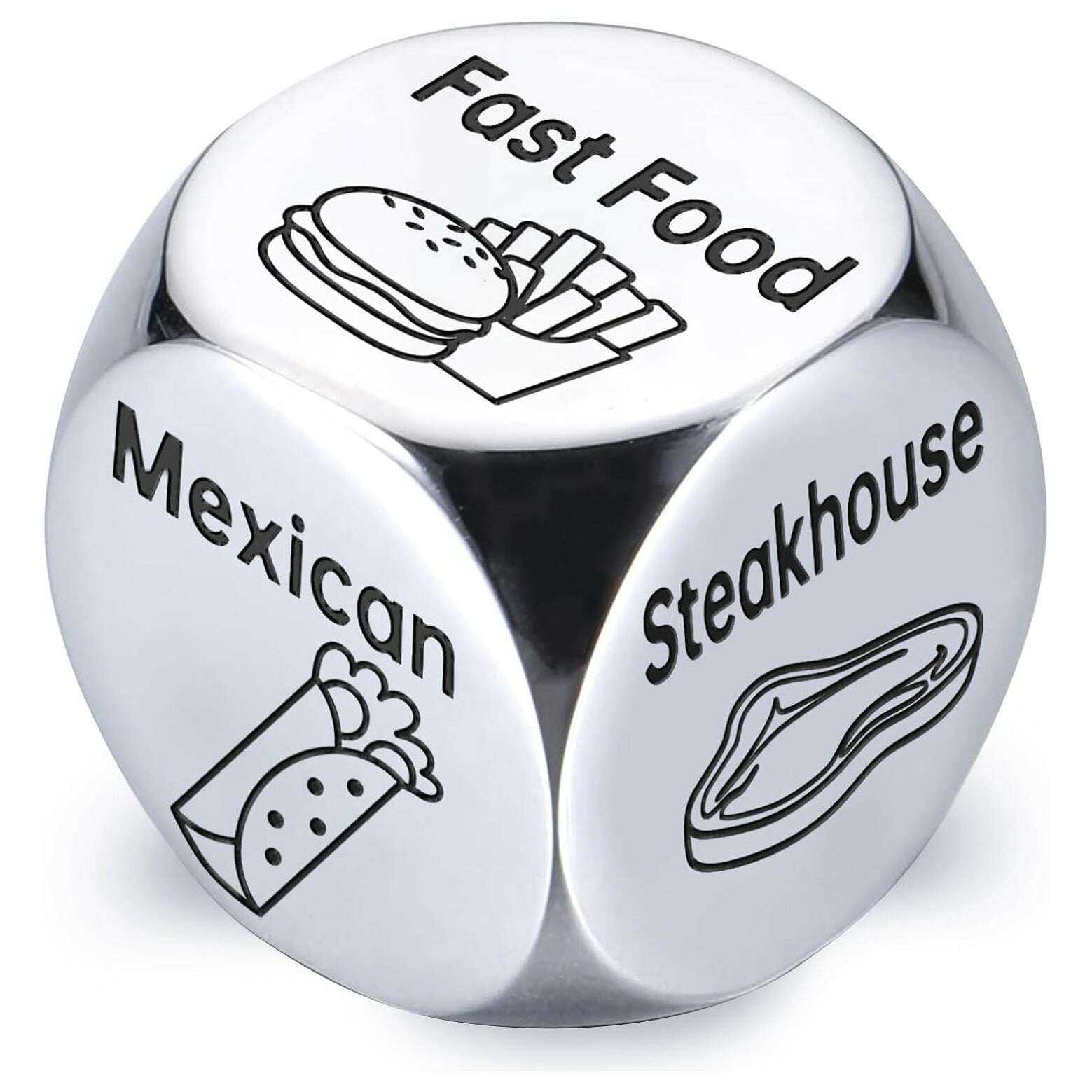 Funny Food Decision Dice for Couples Home & Garden