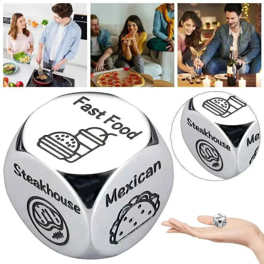 Funny Food Decision Dice for Couples Home & Garden