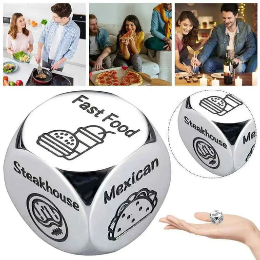 Funny Food Decision Dice for Couples Home & Garden