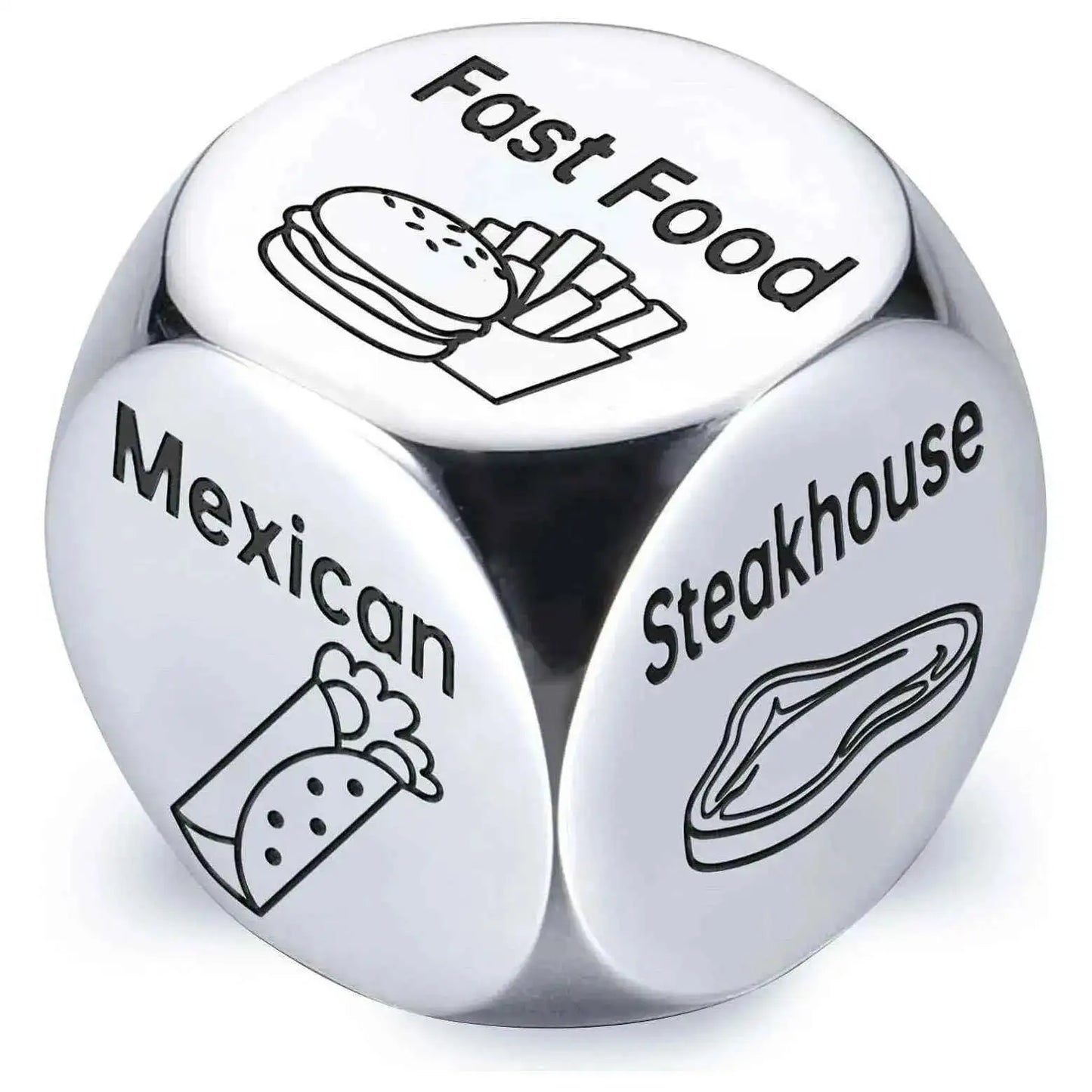 Funny Food Decision Dice for Couples Home & Garden