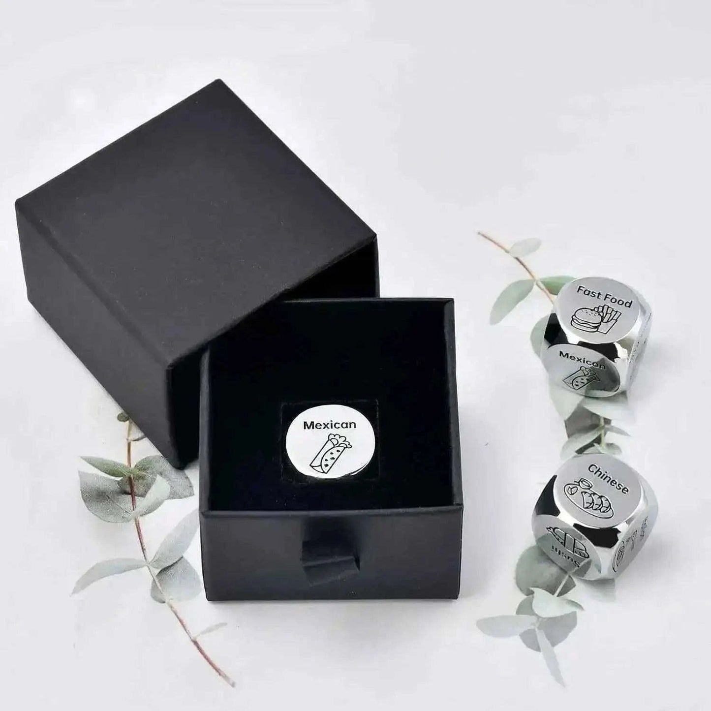 Funny Food Decision Dice for Couples Home & Garden