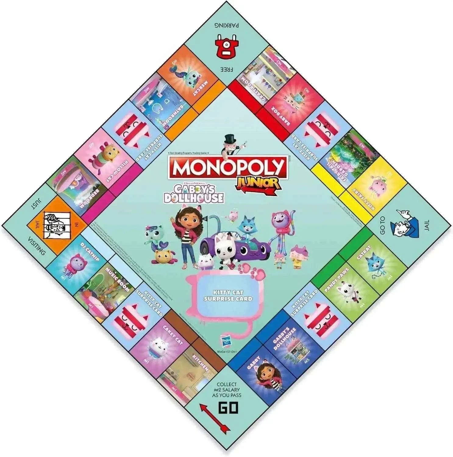 Gabby's Dollhouse Monopoly Junior