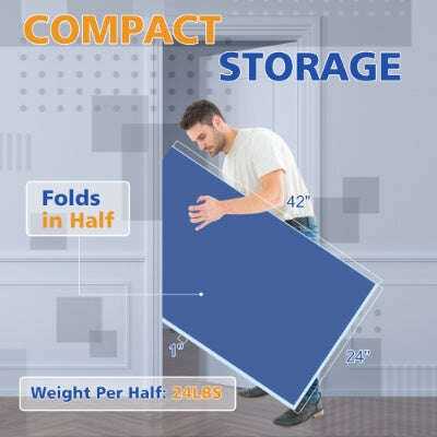 Foldable Ping Pong Tabletop Conversion Board Garden
