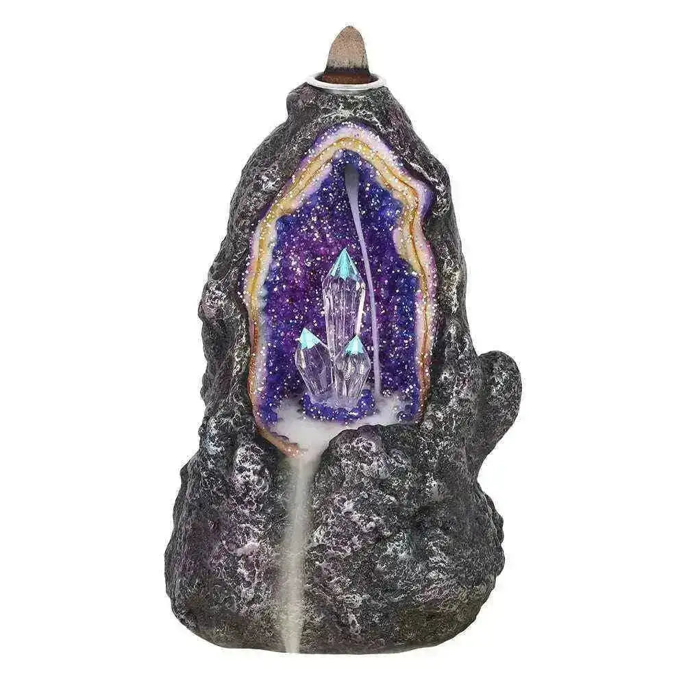 Glowing Crystal Cave Incense Burner Gifts
