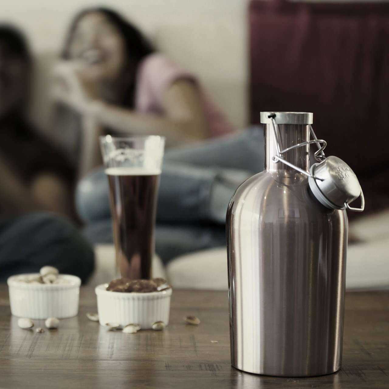 Growler 2 Go - Portable Carrier for Fresh Brews Drinkware