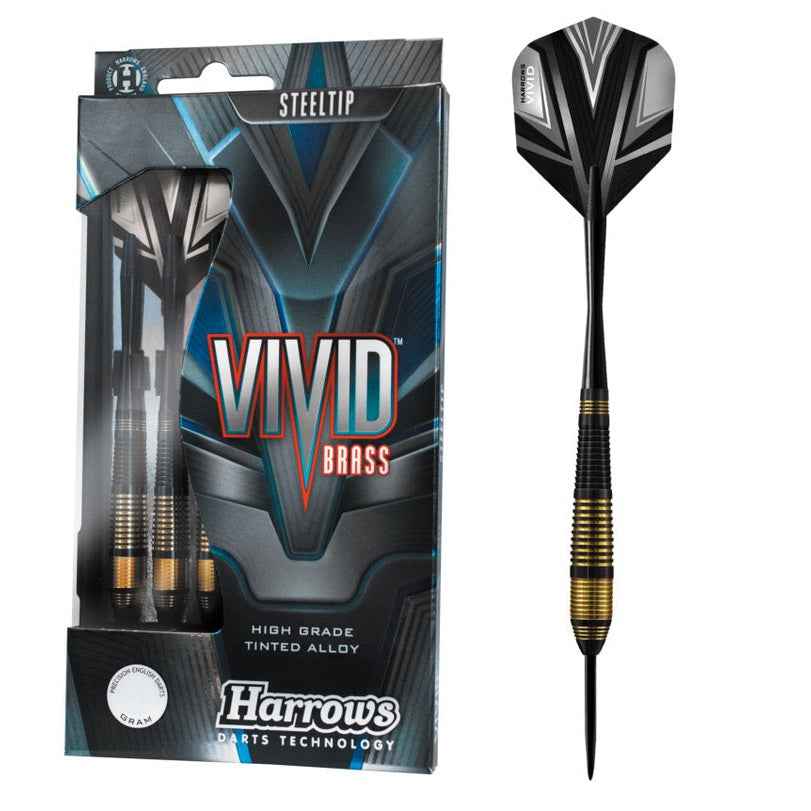 Harrows Darts Vivid Black Brass DARTS