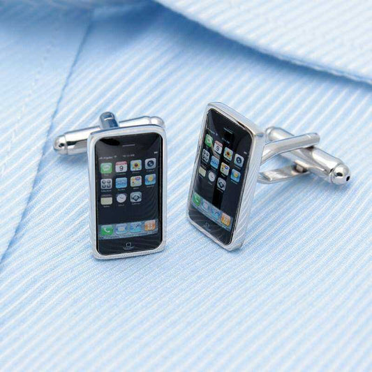 iPhone Cufflinks - Stylish iPhone Cufflinks for Tech Lovers Cufflinks