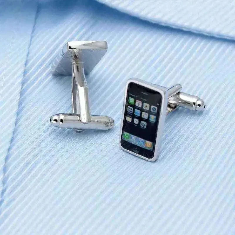 iPhone Cufflinks - Stylish iPhone Cufflinks for Tech Lovers Cufflinks