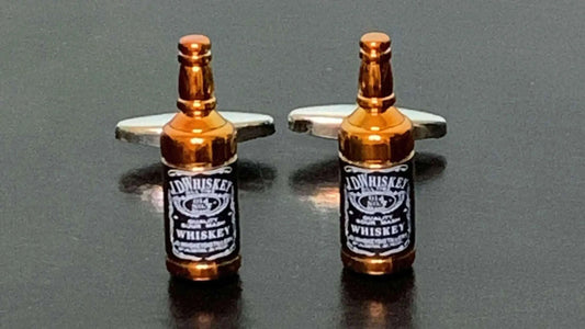 Jack Daniels Whiskey Cufflinks - Stylish Accessory for Whiskey Lovers Accessories