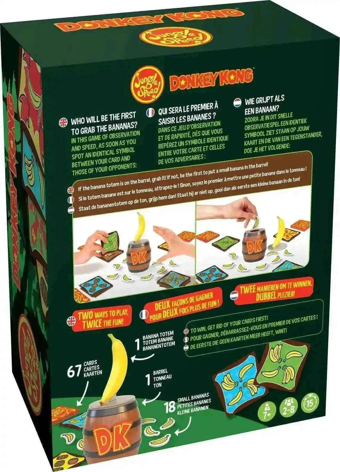 Jungle Speed Donkey Kong - Fast-Paced Fun for Family Game Night