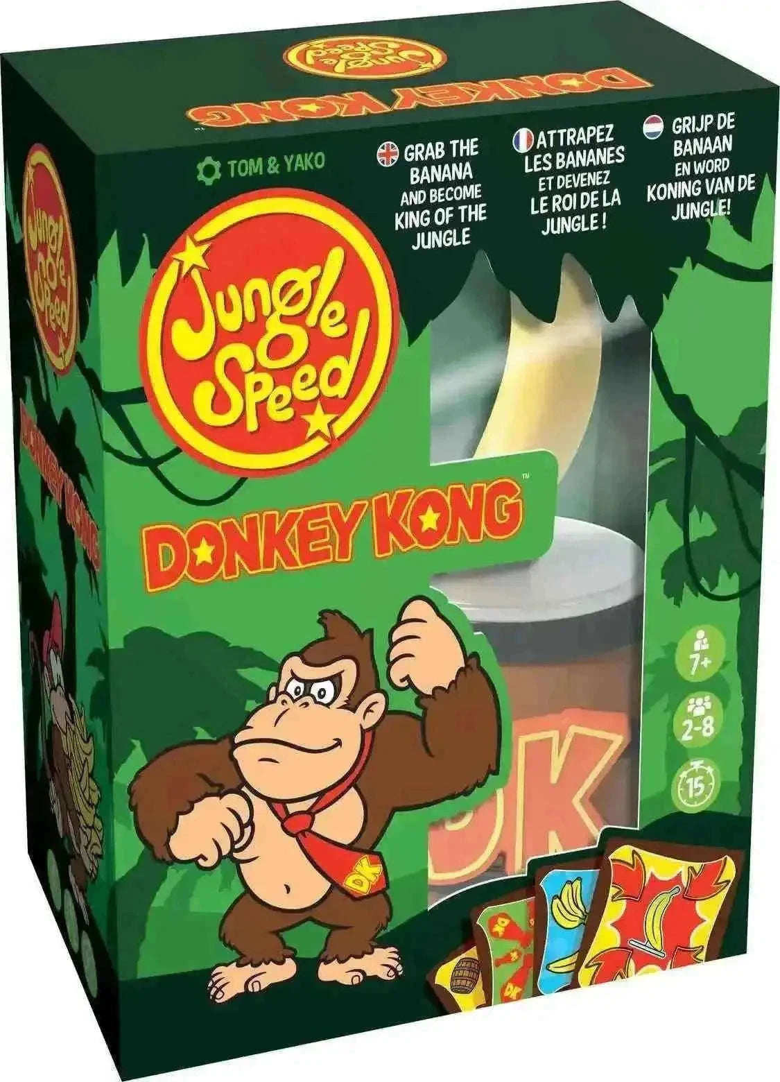Jungle Speed Donkey Kong - Fast-Paced Fun for Family Game Night