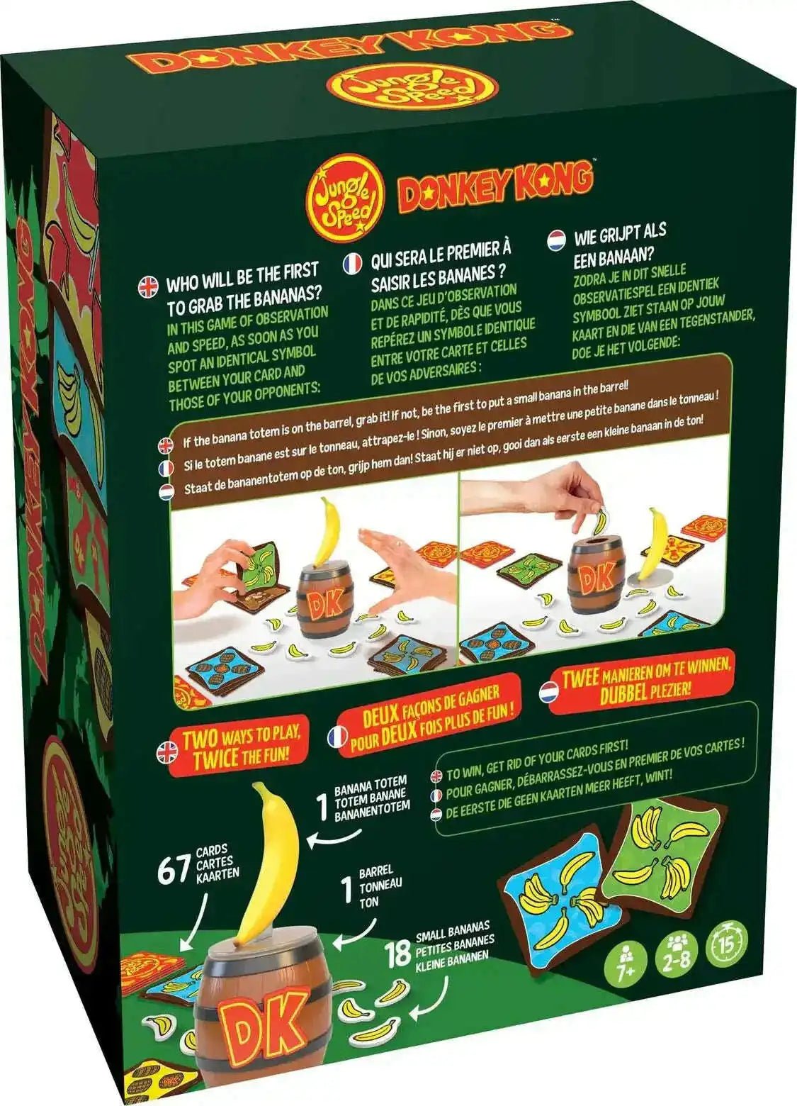 Jungle Speed Donkey Kong - Fast-Paced Fun for Family Game Night