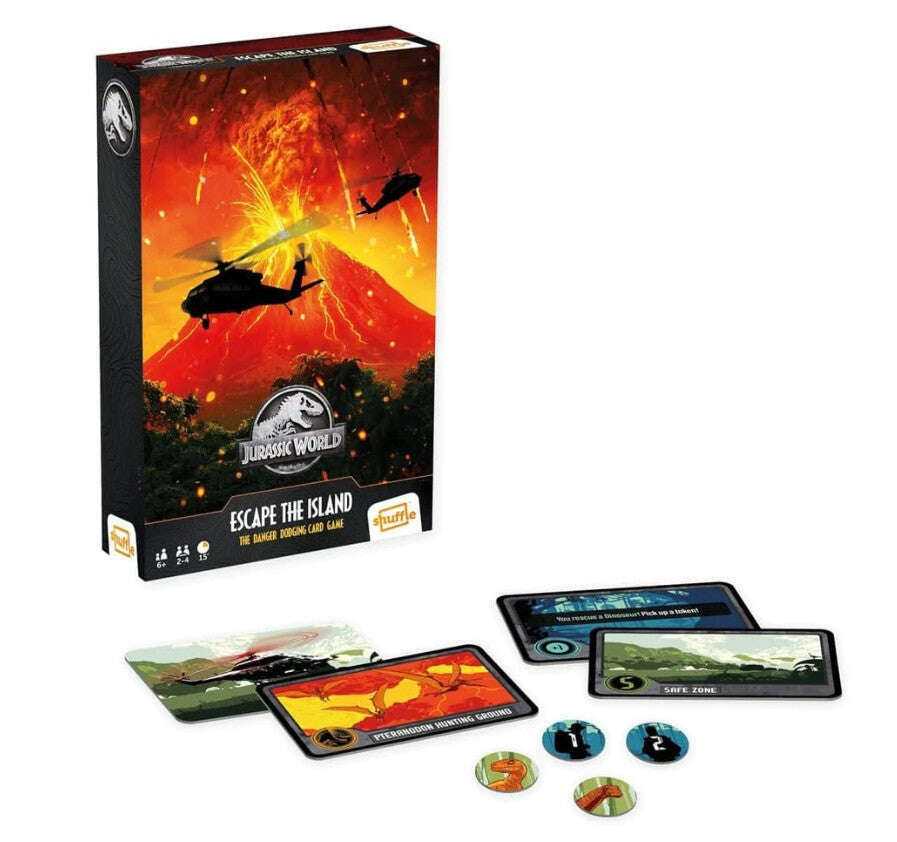 Jurassic World: Escape The Island Card Game
