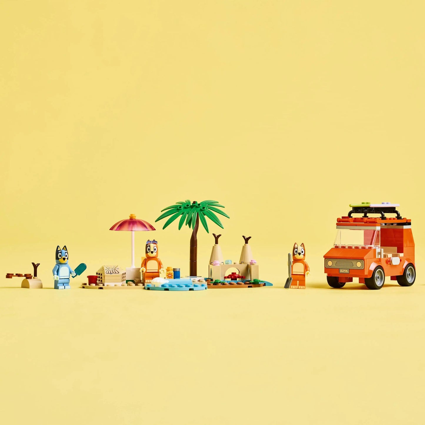 Lego Bluey's Beach & Family Car Trip Set for Fun-Filled Adventures Toys & Games > Toys > Construction Toys > Interlocking Blocks > LEGO > Other LEGO Sets