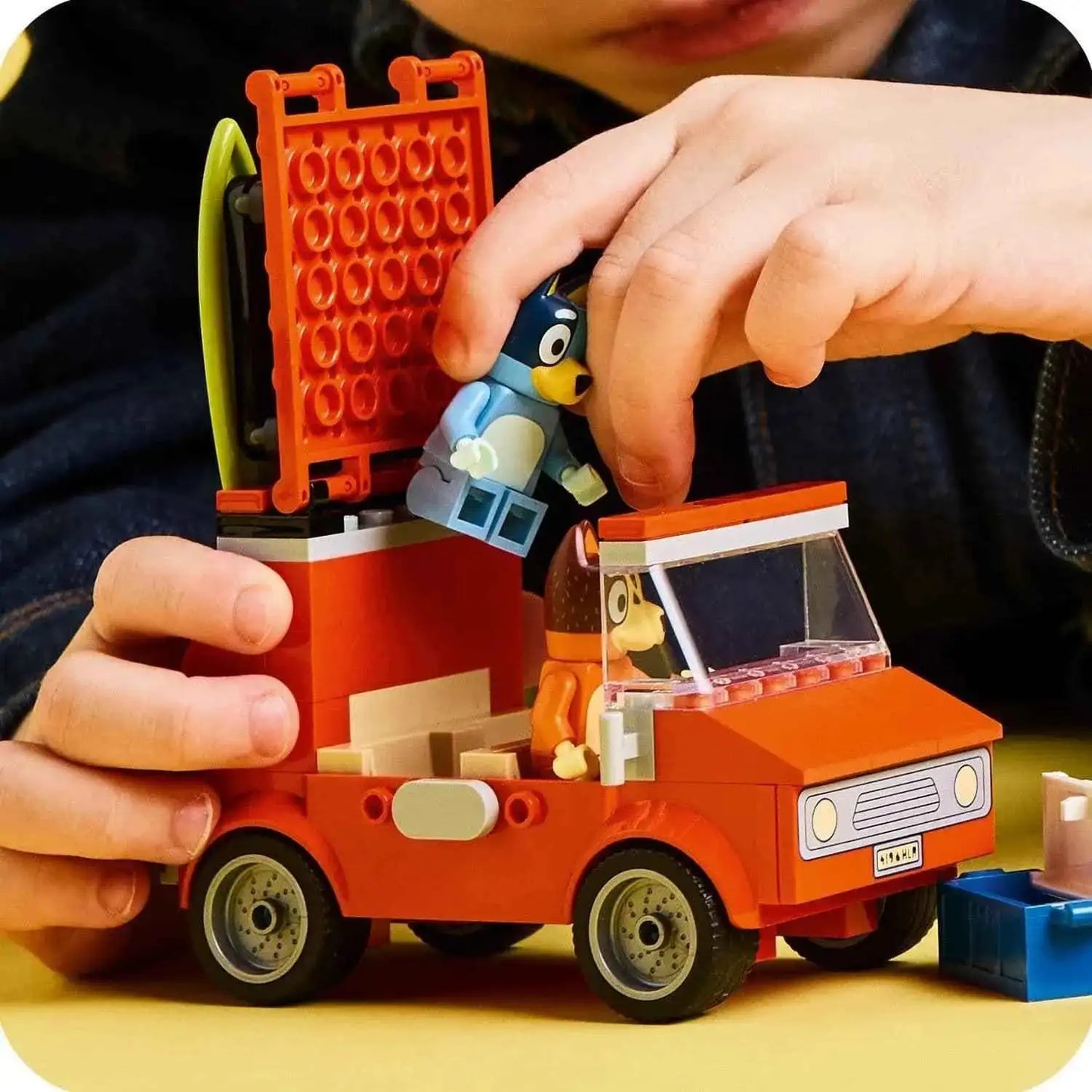 Lego Bluey's Beach & Family Car Trip Set for Fun-Filled Adventures Toys & Games > Toys > Construction Toys > Interlocking Blocks > LEGO > Other LEGO Sets
