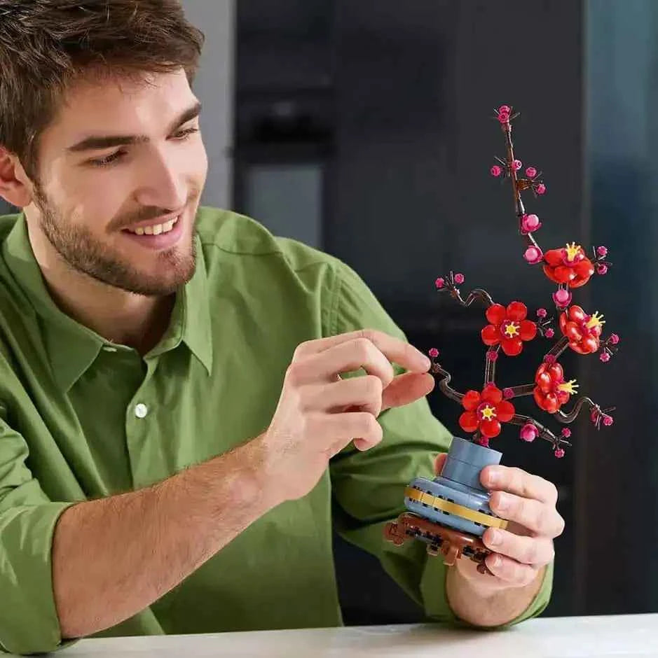 Lego Botanicals Plum Blossom Toys & Games > Toys > Construction Toys > Interlocking Blocks > LEGO > LEGO Flowers