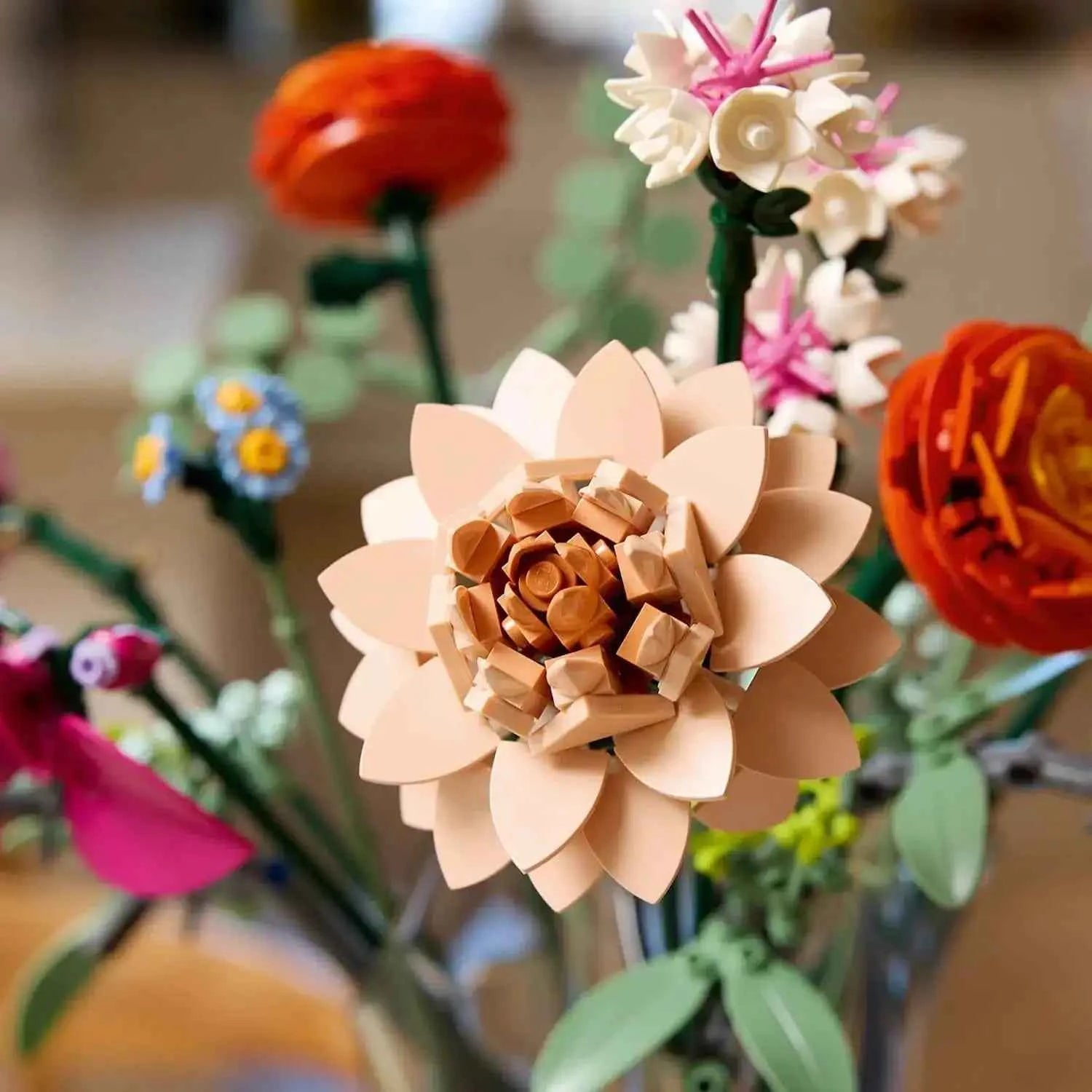 Lego Botanicals Pretty Pink Flower Bouquet Toys & Games > Toys > Construction Toys > Interlocking Blocks > LEGO > LEGO Flowers