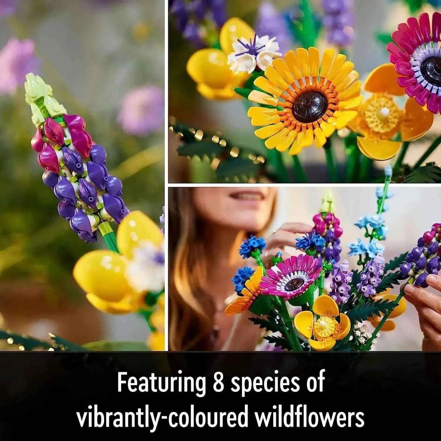 Lego Botanicals Wildflower Bouquet Toys & Games > Toys > Construction Toys > Interlocking Blocks > LEGO > LEGO Icons