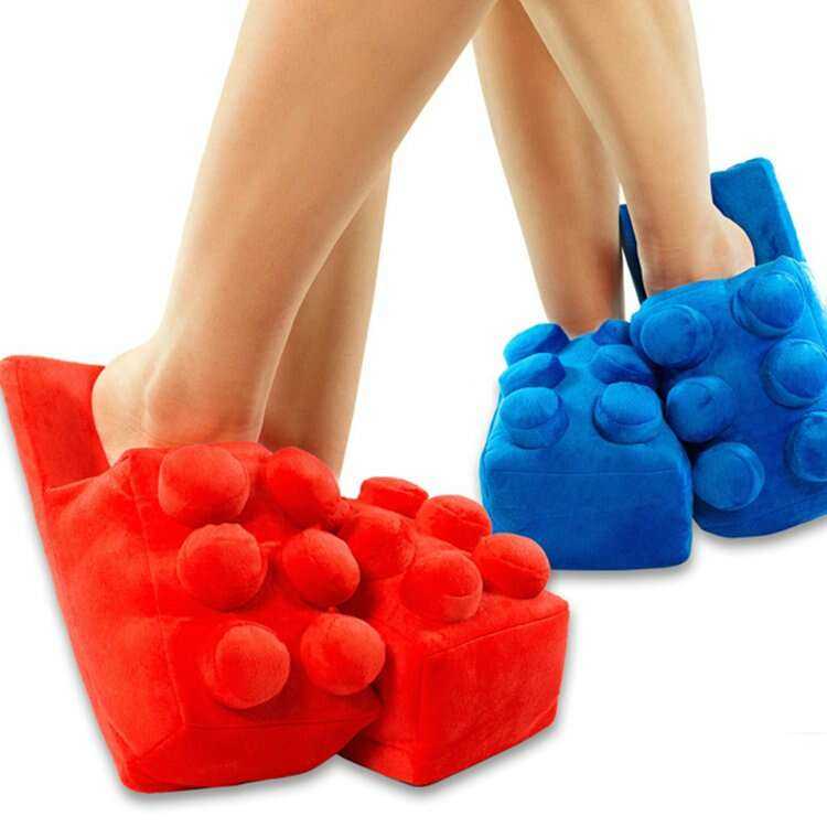 LEGO Building Brick Slippers - Fun & Comfortable LEGO Slippers Slippers