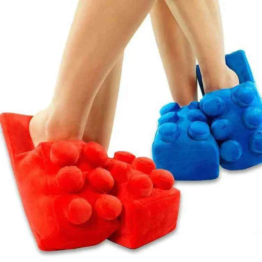LEGO Building Brick Slippers - Fun & Comfortable LEGO Slippers Slippers