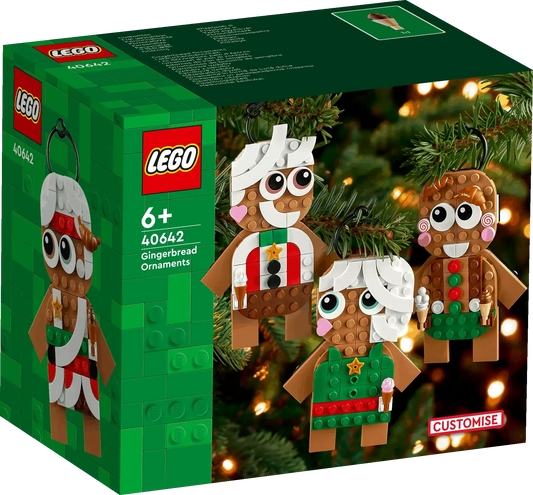 Lego Christmas Gingerbread Ornaments Seasonal Playset Toys & Games > Toys > Construction Toys > Interlocking Blocks > LEGO > Other LEGO Sets