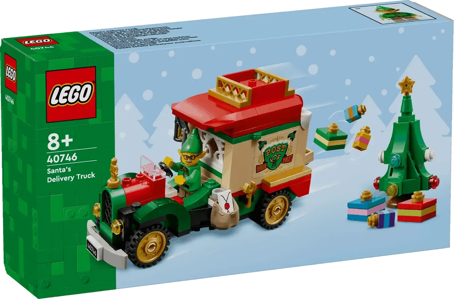 Lego Christmas Santa's Truck Delivery Playset for Fun Holiday Adventures Toys & Games > Toys > Construction Toys > Interlocking Blocks > LEGO > Other LEGO Sets