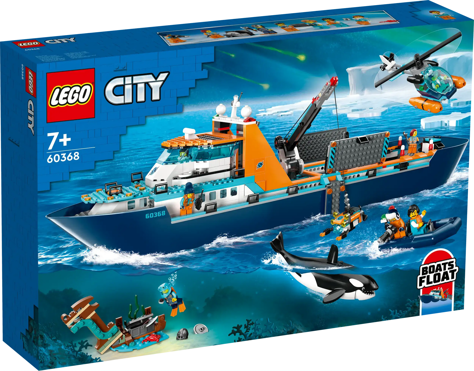 Lego City Artic Explorer Ship Toys & Games > Toys > Construction Toys > Interlocking Blocks > LEGO > LEGO City