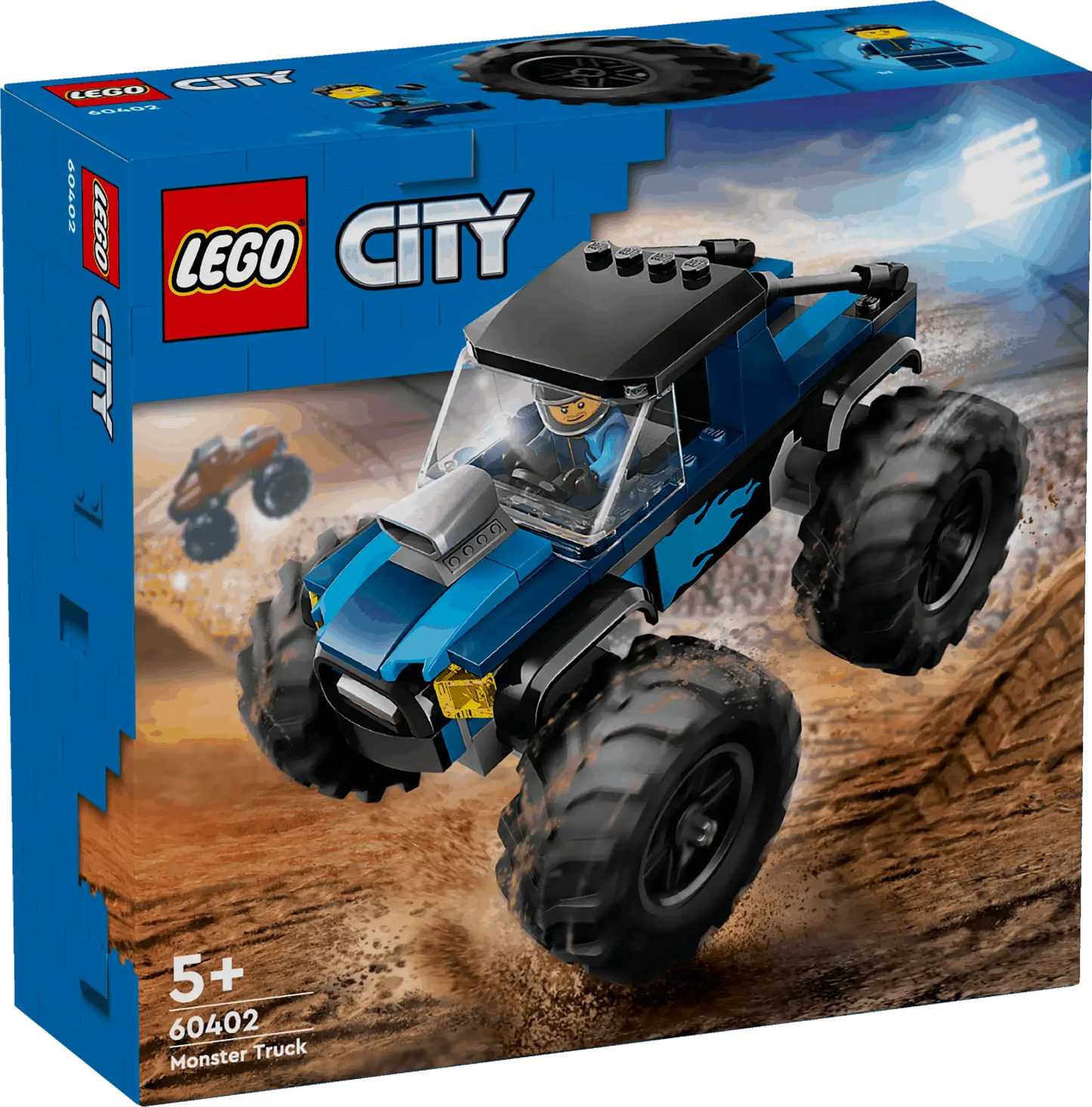 Lego City Blue Monster Truck Toys & Games > Toys > Construction Toys > Interlocking Blocks > LEGO > LEGO City