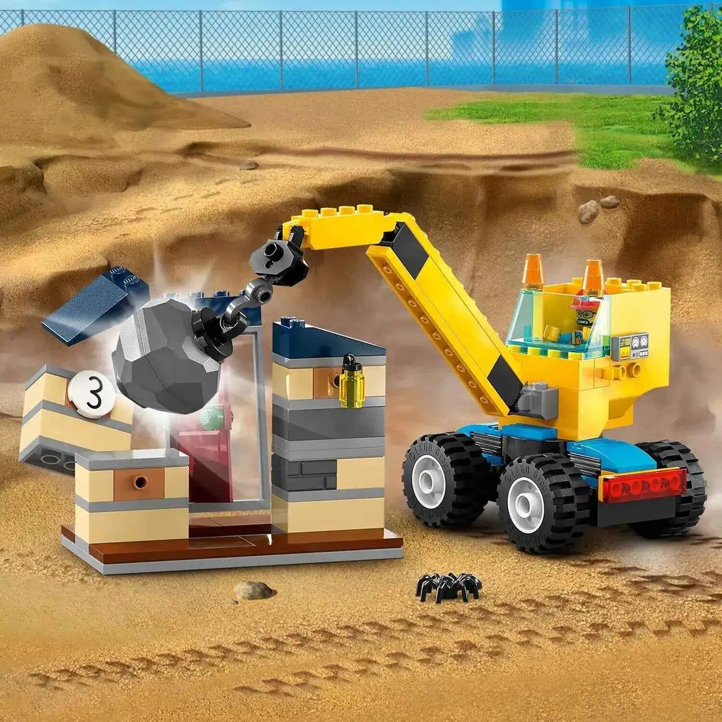 Lego City Construction Trucks & Wrecking Ball Crane Toys & Games > Toys > Construction Toys > Interlocking Blocks > LEGO > LEGO City