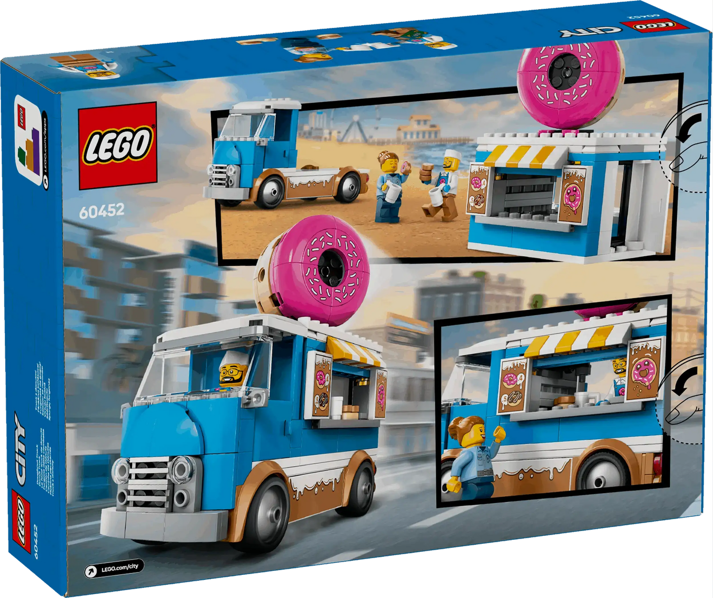 Lego City Doughnut Truck Toys & Games > Toys > Construction Toys > Interlocking Blocks > LEGO > LEGO City
