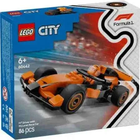 Lego City F1 Driver with McLaren Race Car Toys & Games > Toys > Construction Toys > Interlocking Blocks > LEGO > LEGO City